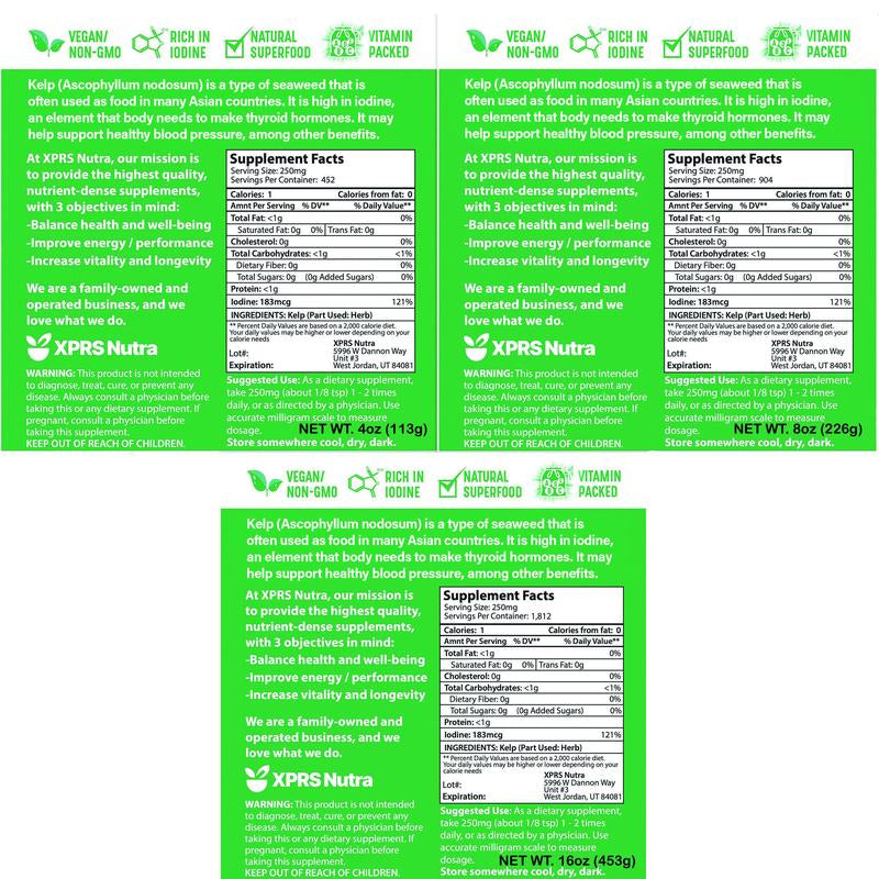 Organic Kelp Powder