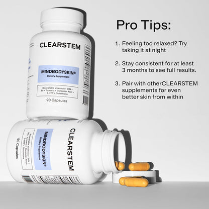 MINDBODYSKIN Hormonal Acne Supplement